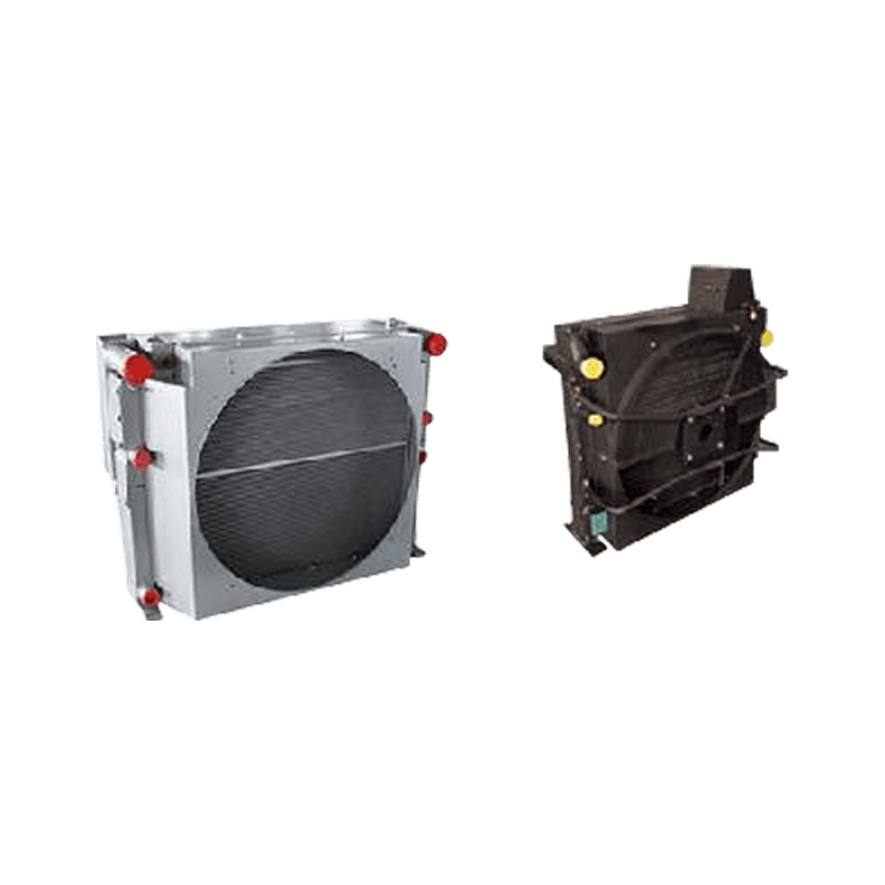 경량 굴삭기 열교환기